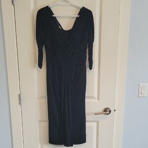 Vintage Black Long Sleeve Dress